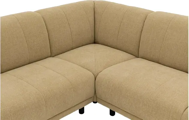Goossens hoeksalon mellow geel stof - 8252091-gespiegeld-14