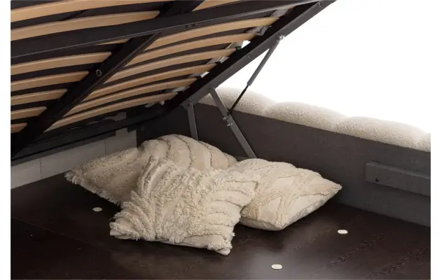 Goossens gestoffeerd bedframe cloud xl storage beige stof - 8252131-goossens-cloud-storage-bedframe-stof-04