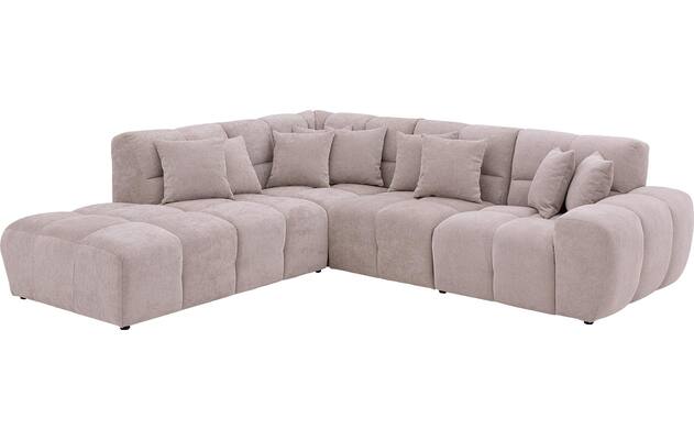 Goossens excellent hoeksalon kubus beige stof - 8252132-gespiegeld-03