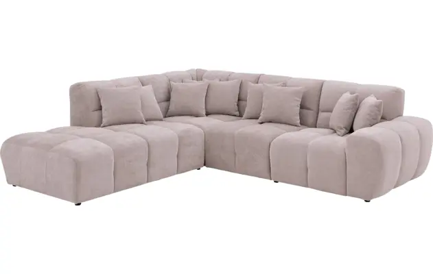 Goossens excellent hoeksalon kubus beige stof - 8252132-gespiegeld-03