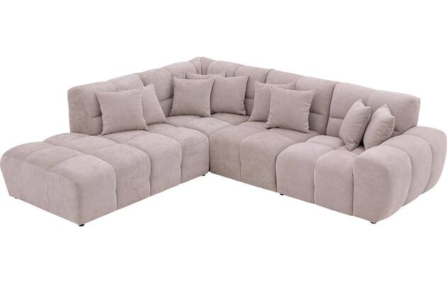 Goossens excellent hoeksalon kubus beige stof - 8252132-gespiegeld-05
