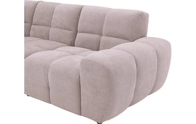 Goossens excellent hoeksalon kubus beige stof - 8252132-gespiegeld-08