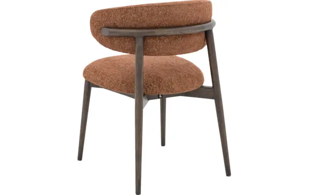 Goossens eetkamerstoel diede rood stof - 8252180-goossens-diede-eetkamerstoel-stof-bruin-02