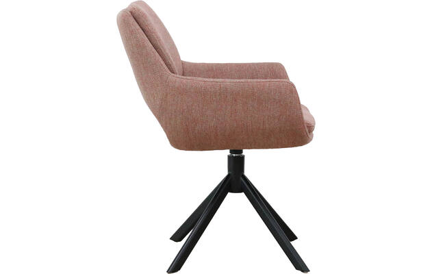 Goossens eetkamerstoel daisy roze stof - 8252188-goossens-daisy-eetkamerstoel-stof-roze-04