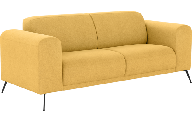 Goossens zitbank shallow geel stof - 8252232-goossens-shallow-bank-stof-geel-02