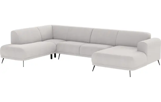 Goossens u bank shallow grijs stof - 8252319-goossens-shallow-bank-stof-grijs-02
