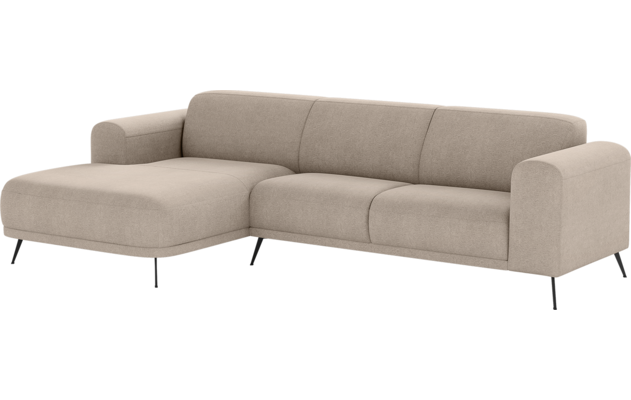Goossens loungebank shallow beige stof - 8252323-goossens-shallow-bank-stof-beige-02