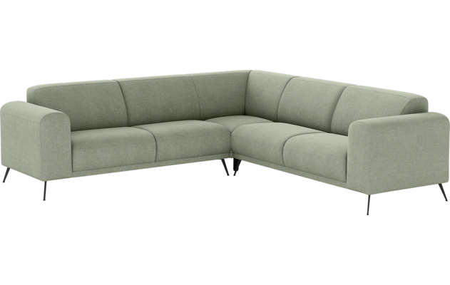 Goossens hoeksalon shallow groen stof - 8252371-goossens-shallow-bank-stof-groen-02