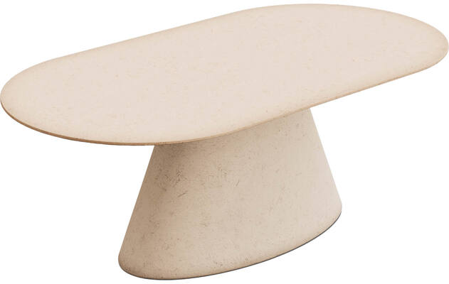 Goossens eettafel stone beige beton - 8252504-goossens-stone-eettafel-beton-beige-02