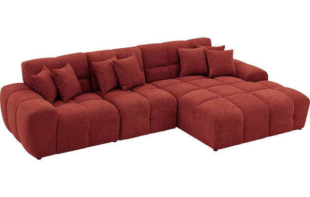 Goossens excellent loungebank kubus rood stof - 8252699-gespiegeld-05