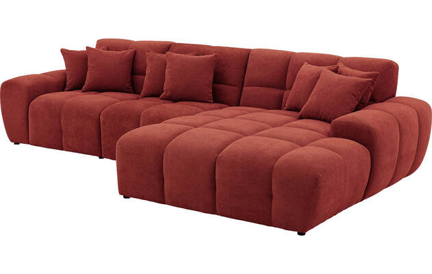 Goossens excellent loungebank kubus rood stof - 8252699-gespiegeld-06