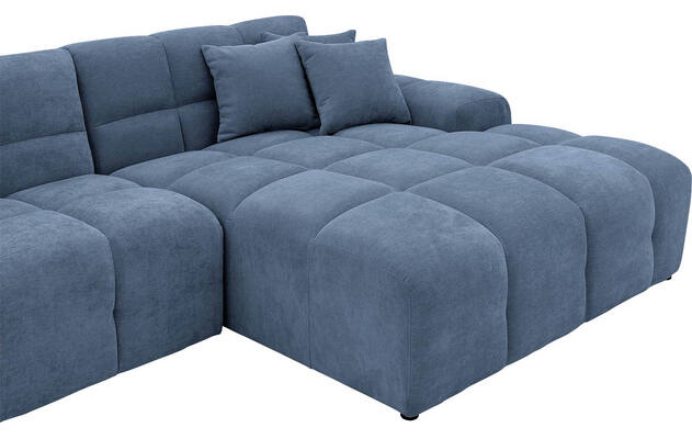 Goossens excellent loungebank kubus blauw stof - 8252700-gespiegeld-07