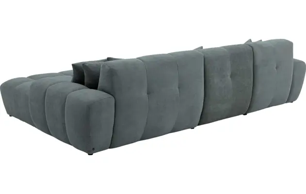 Goossens excellent loungebank kubus groen stof - 8252702-gespiegeld-06