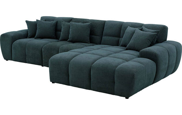 Goossens excellent loungebank kubus groen stof - 8252705-gespiegeld-05