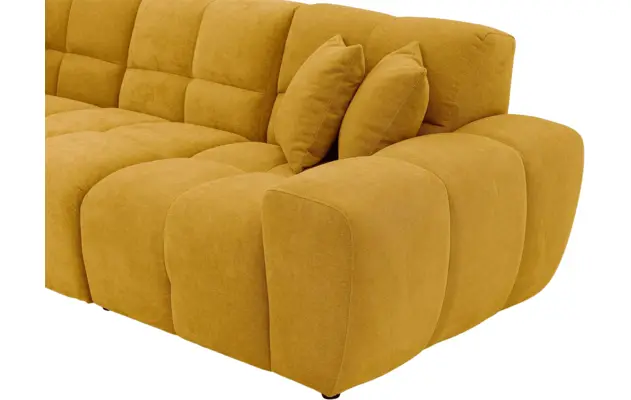 Goossens excellent loungebank kubus geel stof - 8252708-goossens-excellent-kubus-bank-stof-geel-07