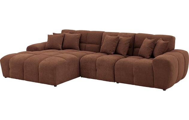 Goossens excellent loungebank kubus bruin stof - 8252710-goossens-excellent-kubus-bank-stof-bruin-02