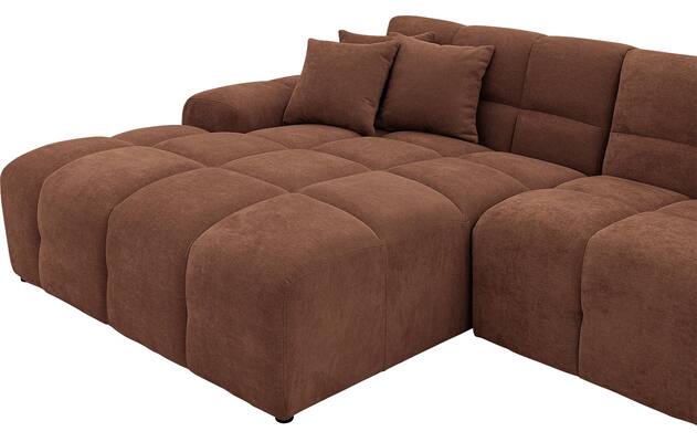 Goossens excellent loungebank kubus bruin stof - 8252710-goossens-excellent-kubus-bank-stof-bruin-06
