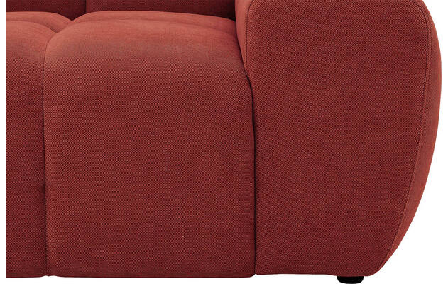 Goossens excellent hoeksalon kubus rood stof - 8252715-gespiegeld-07