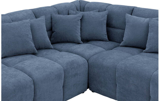 Goossens excellent hoeksalon kubus blauw stof - 8252716-gespiegeld-06