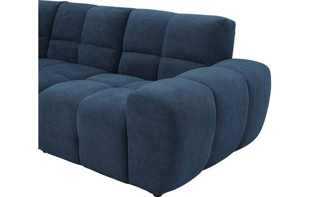 Goossens excellent hoeksalon kubus blauw stof - 8252717-gespiegeld-07