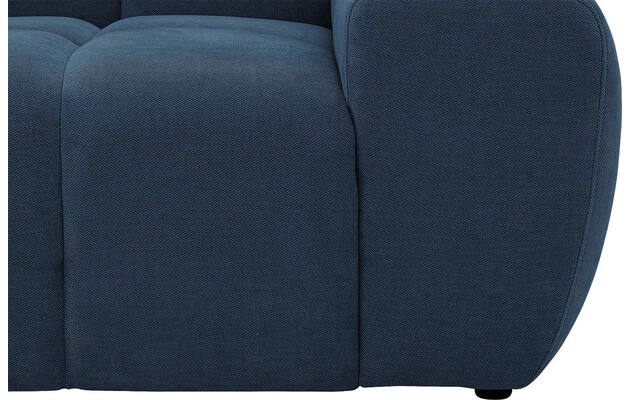 Goossens excellent hoeksalon kubus blauw stof - 8252717-gespiegeld-09