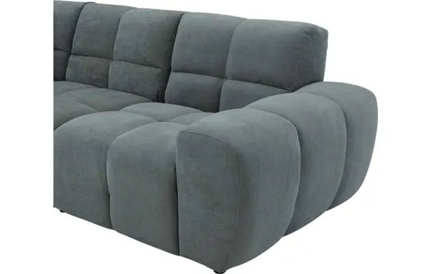 Goossens excellent hoeksalon kubus groen stof - 8252718-gespiegeld-08