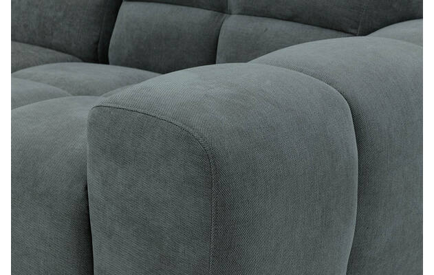 Goossens excellent hoeksalon kubus groen stof - 8252718-gespiegeld-10