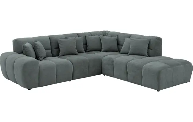 Goossens excellent hoeksalon kubus groen stof - 8252718-goossens-excellent-kubus-bank-stof-groen-02