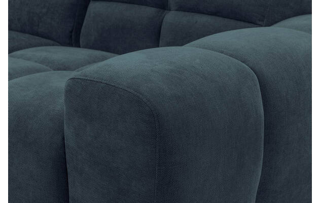 Goossens excellent hoeksalon kubus blauw stof - 8252719-gespiegeld-10