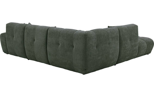 Goossens excellent hoeksalon kubus groen stof - 8252720-gespiegeld-04
