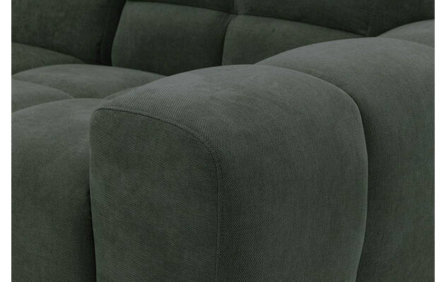 Goossens excellent hoeksalon kubus groen stof - 8252720-gespiegeld-11