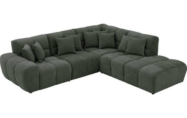 Goossens excellent hoeksalon kubus groen stof - 8252720-goossens-excellent-kubus-bank-stof-groen-04