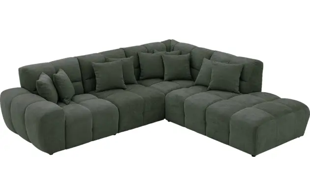 Goossens excellent hoeksalon kubus groen stof - 8252720-goossens-excellent-kubus-bank-stof-groen-04