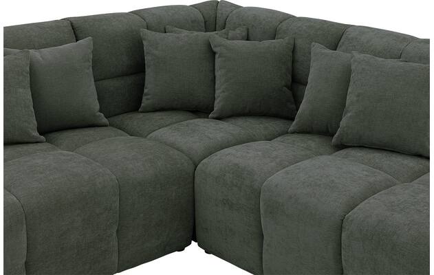 Goossens excellent hoeksalon kubus groen stof - 8252720-goossens-excellent-kubus-bank-stof-groen-05