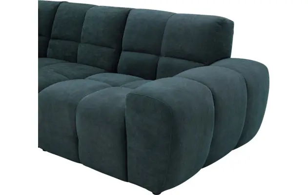 Goossens excellent hoeksalon kubus groen stof - 8252721-gespiegeld-08