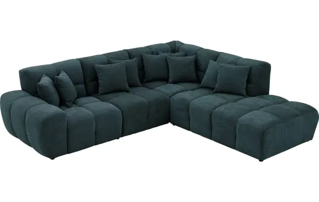 Goossens excellent hoeksalon kubus groen stof - 8252721-goossens-excellent-kubus-bank-stof-groen-04