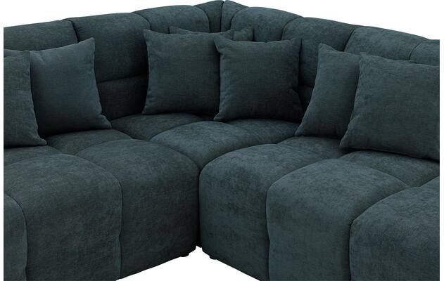 Goossens excellent hoeksalon kubus groen stof - 8252721-goossens-excellent-kubus-bank-stof-groen-05