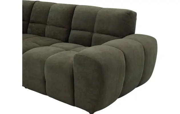 Goossens excellent hoeksalon kubus groen stof - 8252722-gespiegeld-08
