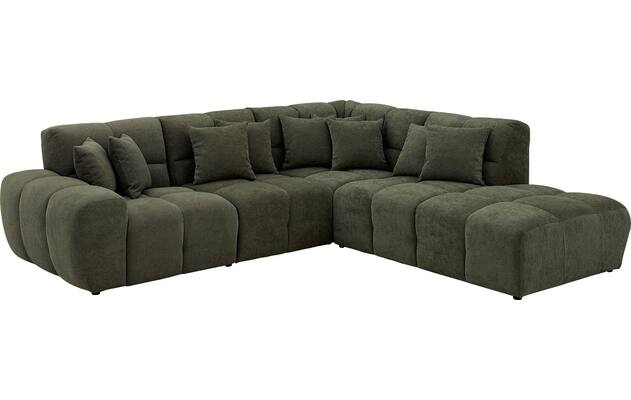 Goossens excellent hoeksalon kubus groen stof - 8252722-goossens-excellent-kubus-bank-stof-groen-02