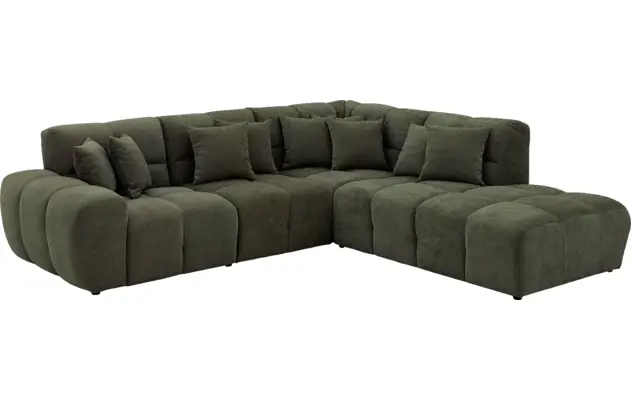 Goossens excellent hoeksalon kubus groen stof - 8252722-goossens-excellent-kubus-bank-stof-groen-02