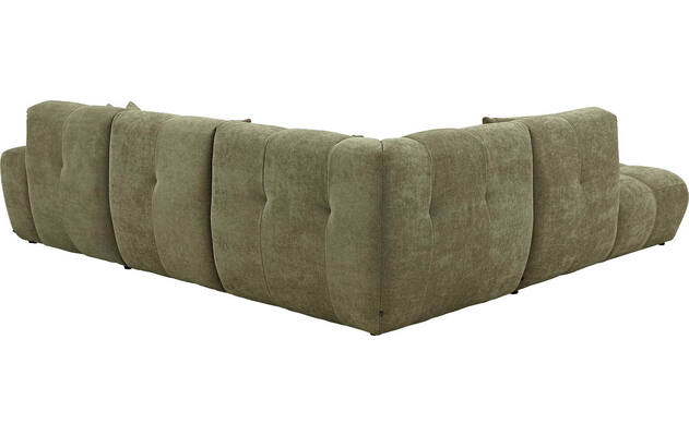 Goossens excellent hoeksalon kubus groen stof - 8252723-gespiegeld-04