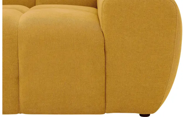 Goossens excellent hoeksalon kubus geel stof - 8252724-gespiegeld-07