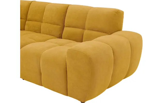 Goossens excellent hoeksalon kubus geel stof - 8252724-gespiegeld-08