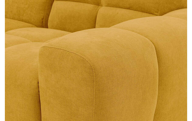 Goossens excellent hoeksalon kubus geel stof - 8252724-gespiegeld-11