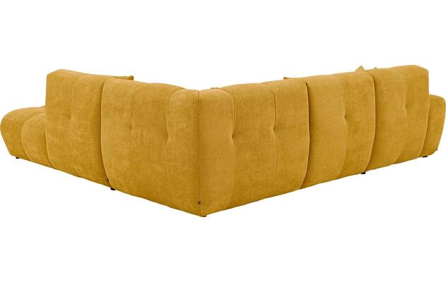 Goossens excellent hoeksalon kubus geel stof - 8252724-goossens-excellent-kubus-bank-stof-geel-03