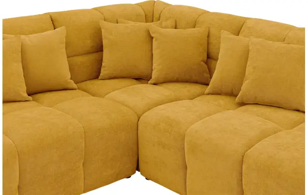 Goossens excellent hoeksalon kubus geel stof - 8252724-goossens-excellent-kubus-bank-stof-geel-05