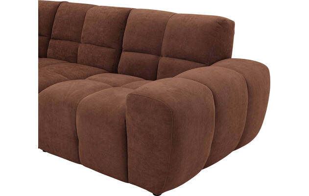 Goossens excellent hoeksalon kubus bruin stof - 8252726-gespiegeld-07