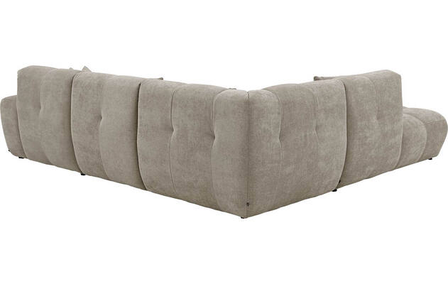 Goossens excellent hoeksalon kubus bruin stof - 8252729-gespiegeld-04