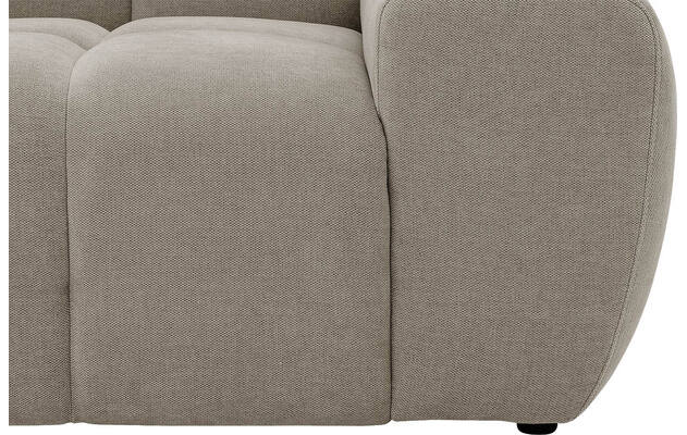 Goossens excellent hoeksalon kubus bruin stof - 8252729-gespiegeld-07