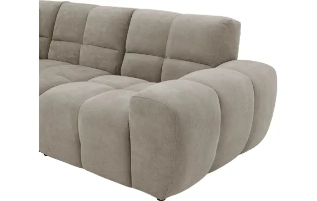 Goossens excellent hoeksalon kubus bruin stof - 8252729-gespiegeld-08